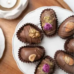 Chocolate-Coated Dates